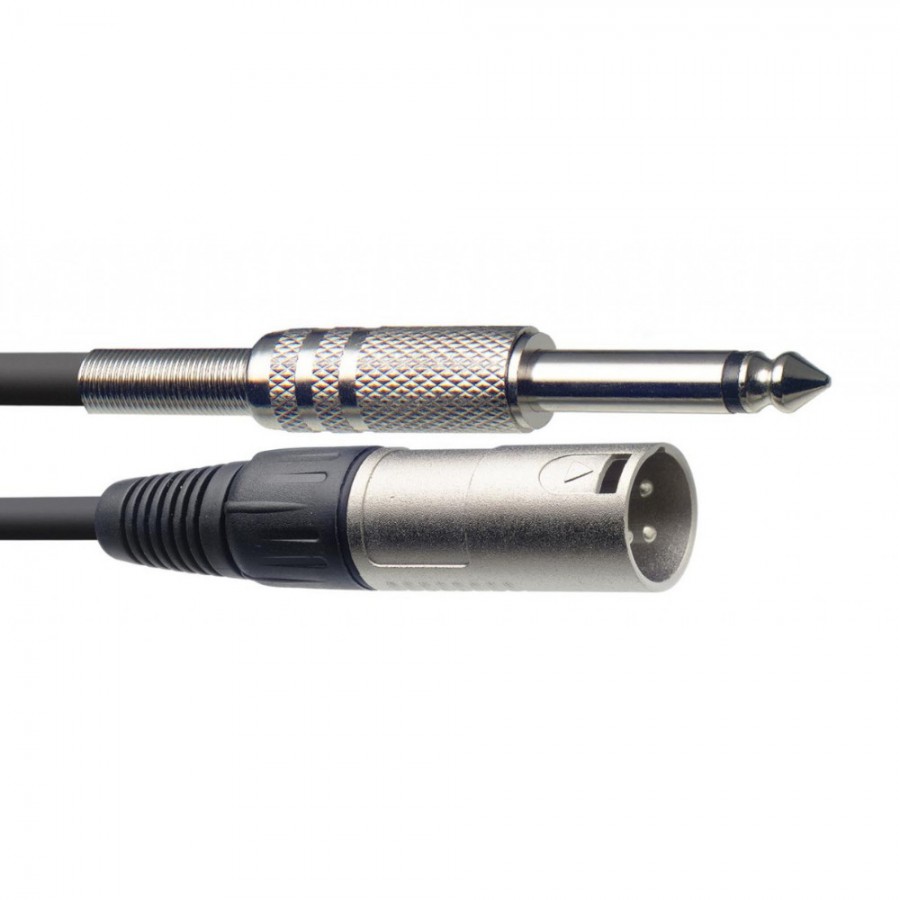 Stagg SAC6PXM DL 6 m / 20 ft Audio Cable -  Jack to XLR Male